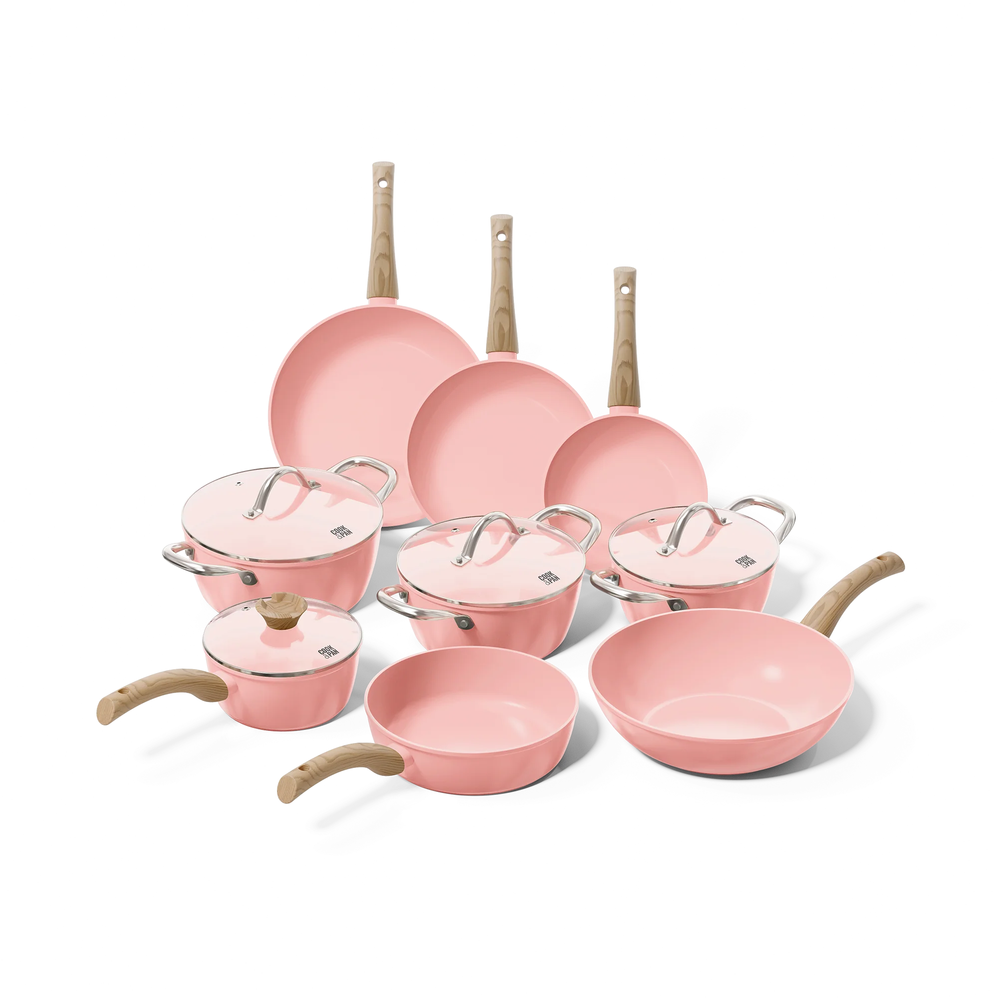 Blush Pannenset 9-delig