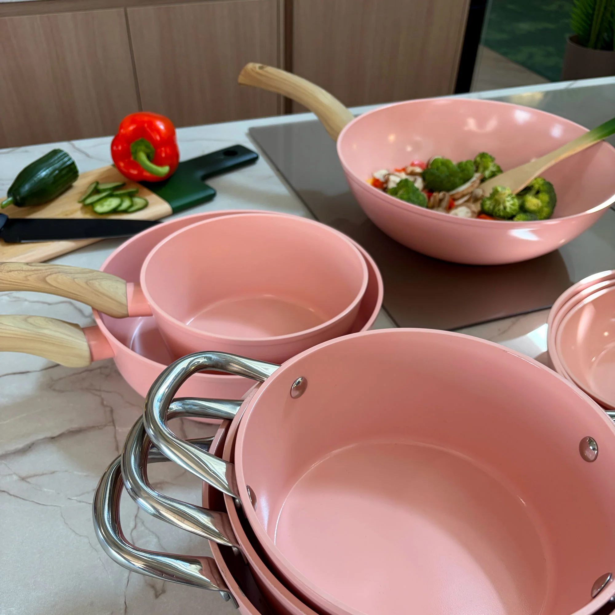 Blush Pannenset 9-delig - Image 2