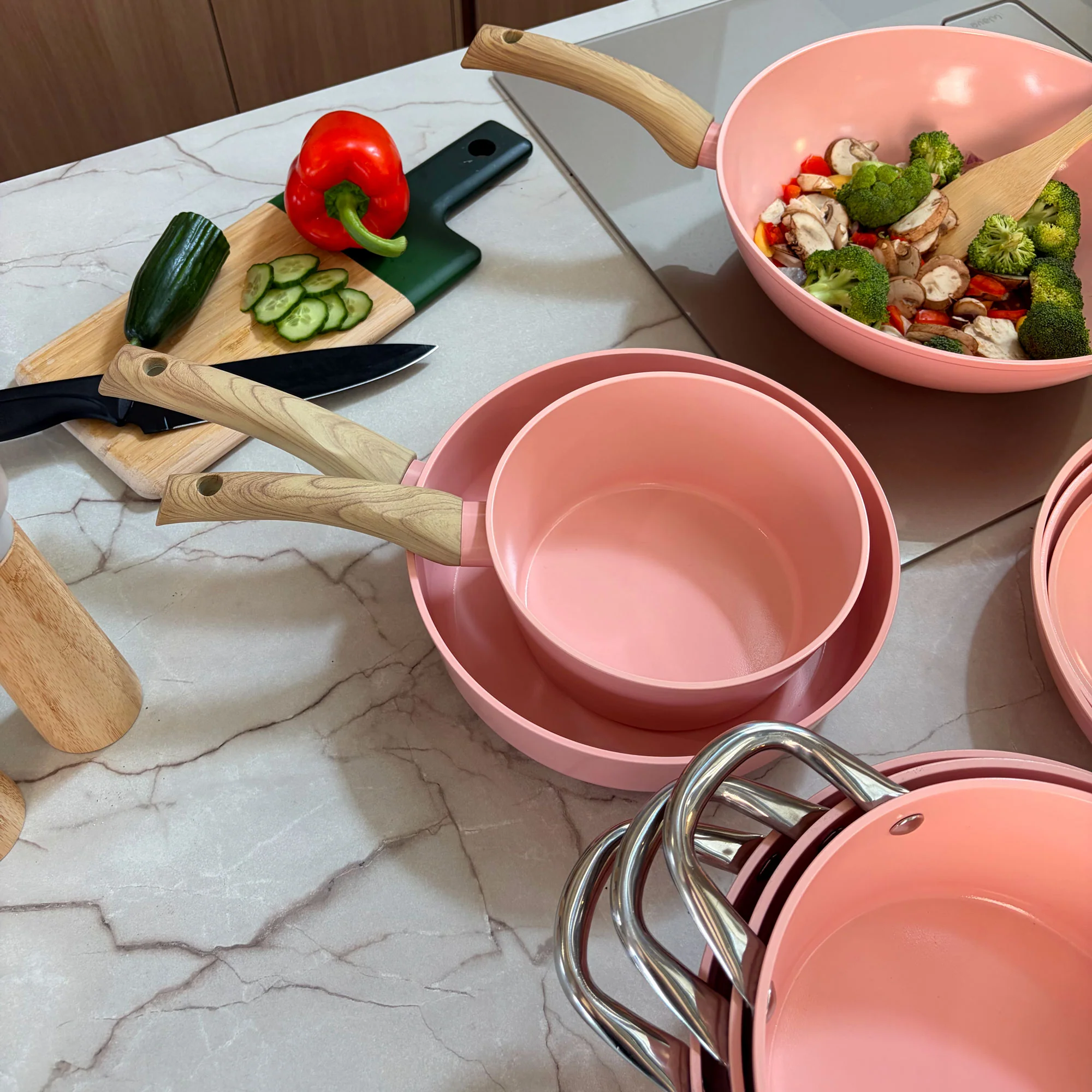 Blush Pannenset 9-delig - Image 7