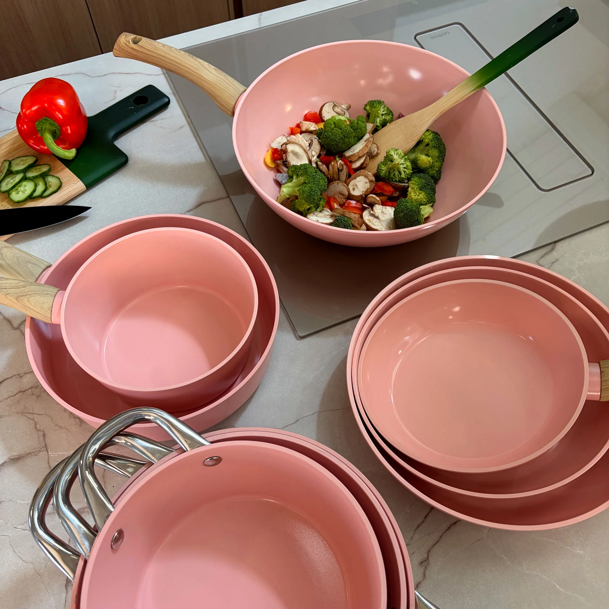 Blush Pannenset 9-delig - Image 9