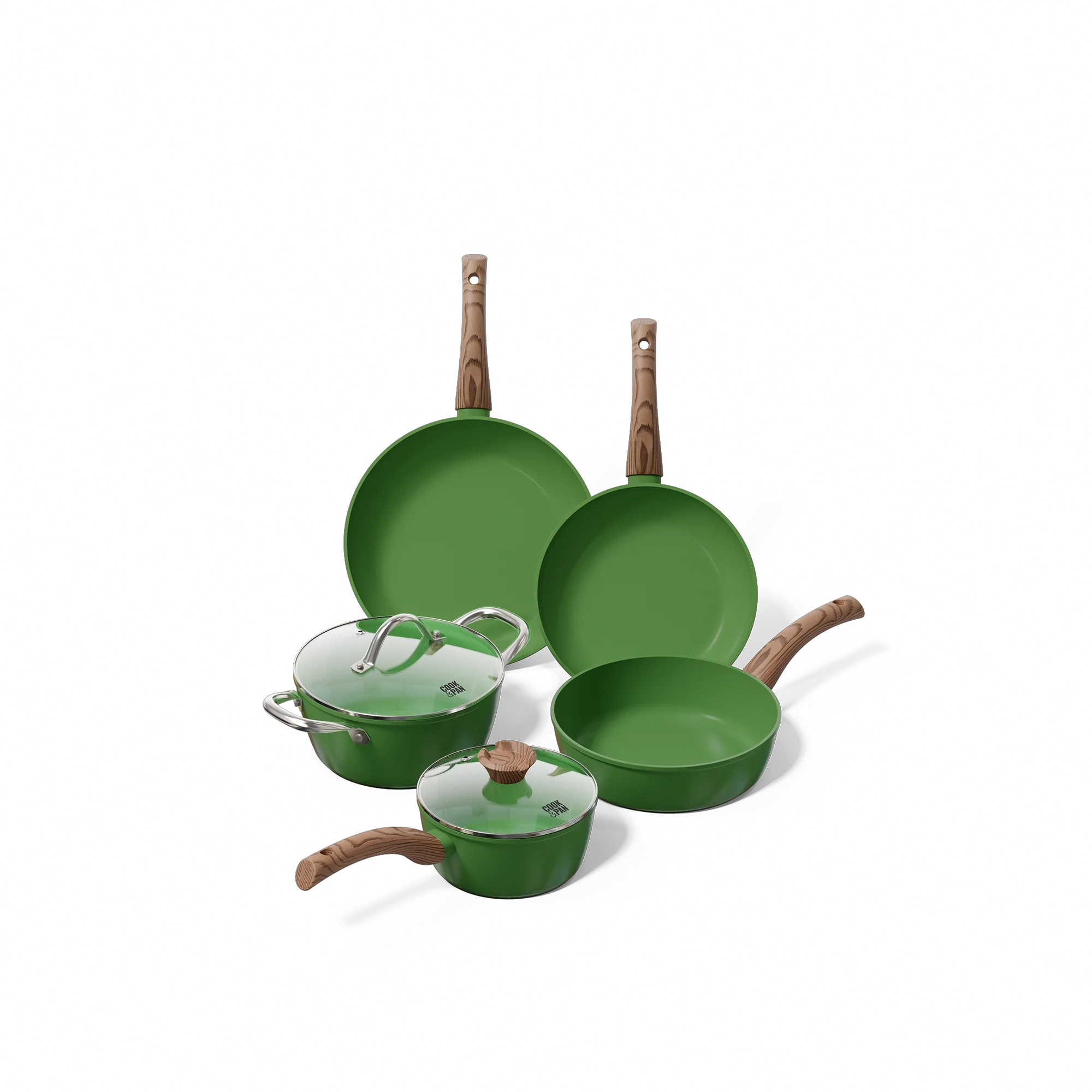 Go Green Pannenset 5-delig