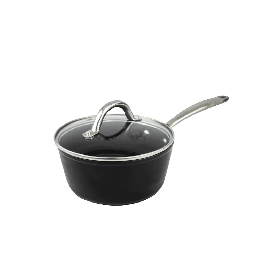 Signature Steelpan met glazen deksel 18 cm