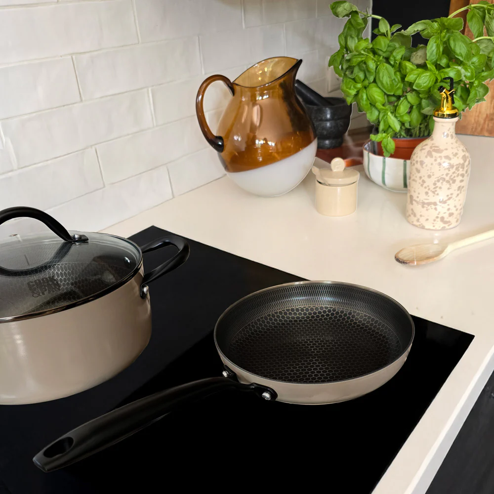 Taupe of Mind Honey Kookpan met deksel 20 cm - RVS - Image 4